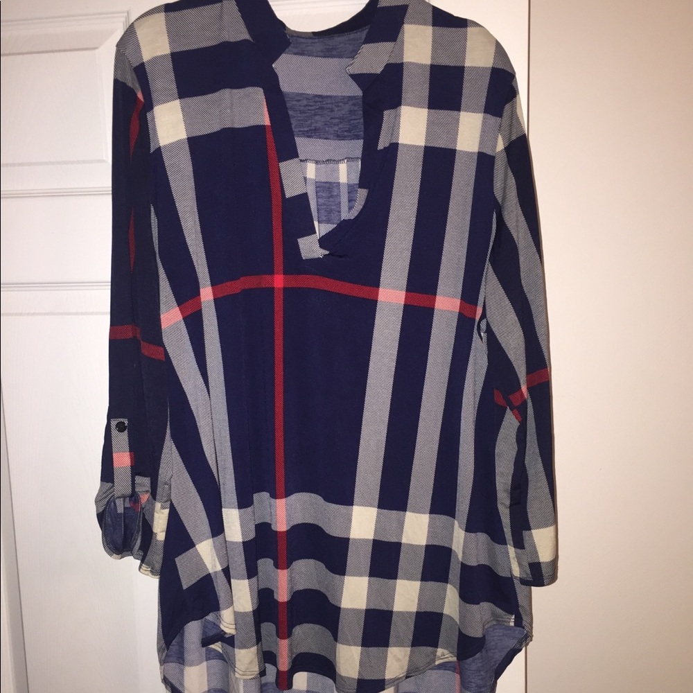 3X designer-inspired top